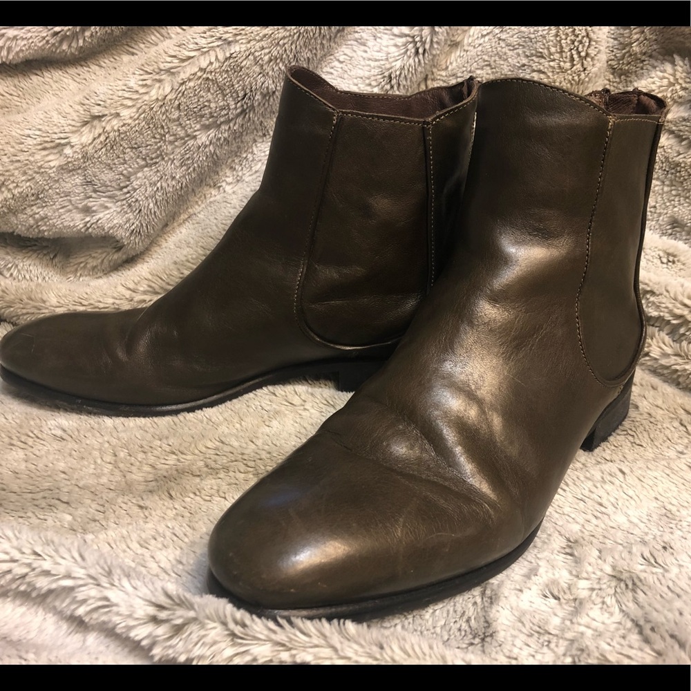 Leuie P.  Italian Leather Boots size 7